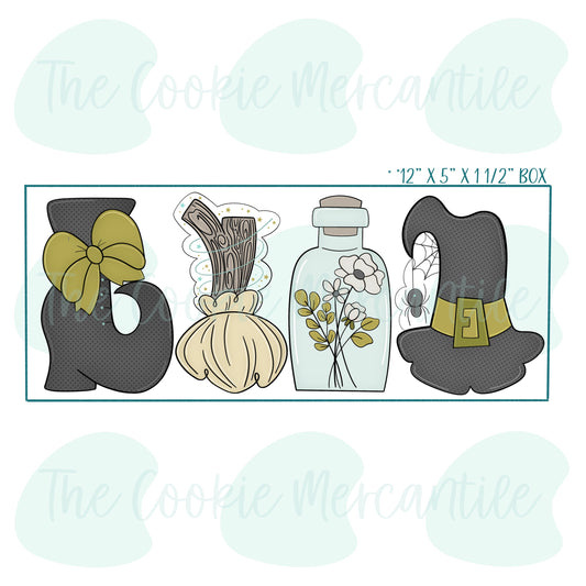 Witch Stick Set - Cookie Cutters