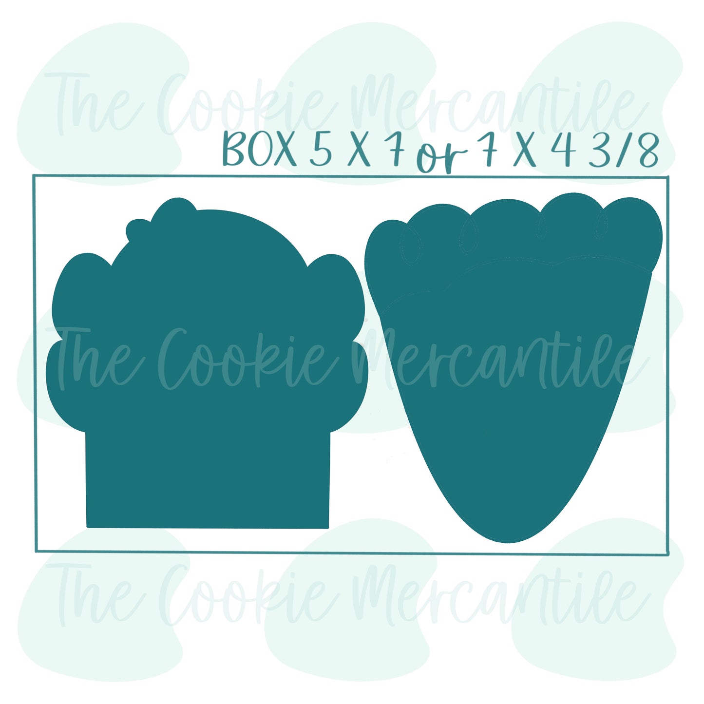 Boy Turkey & Pie Set - Cookie Cutter