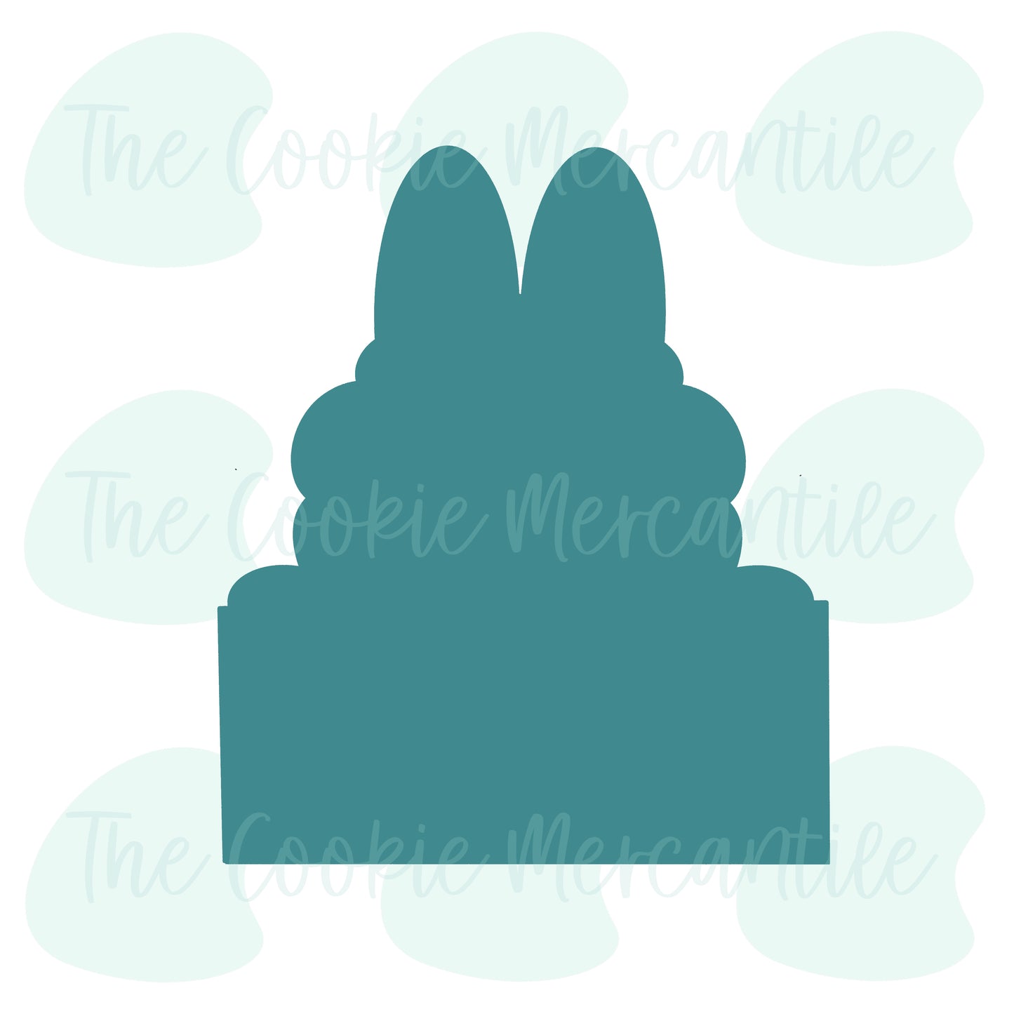 Fluffy Monster Name Plaque - Cookie Cutter