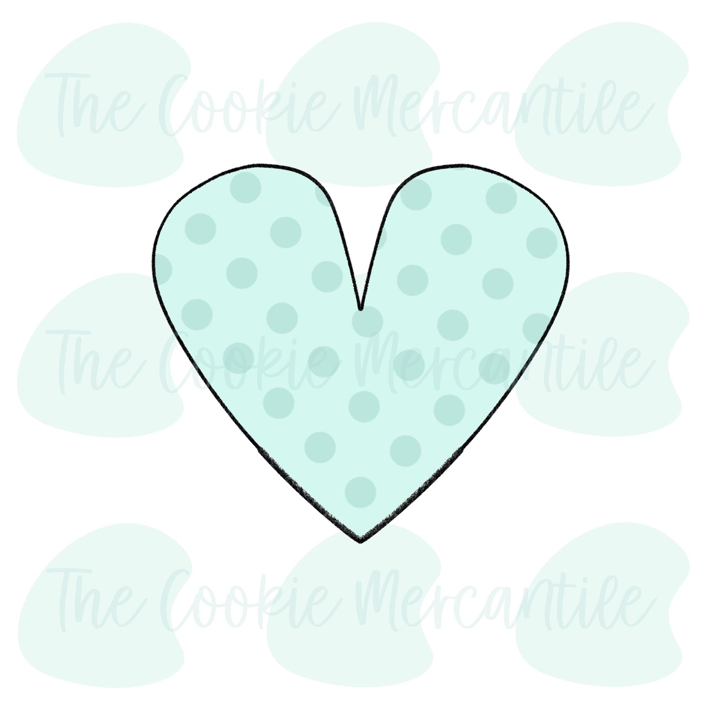 Valentine Heart - Cookie Cutter