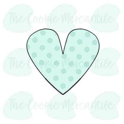 Valentine Heart - Cookie Cutter