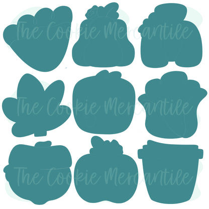 Happy Harvest Thanksgiving 9 Piece Set - Cookie Cutters