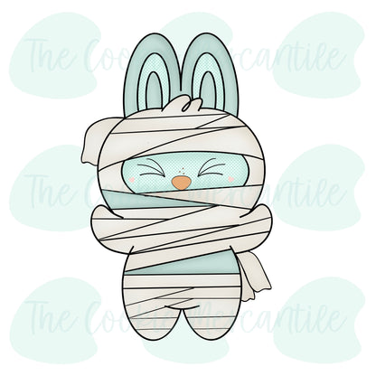 Mummy Fluffy Monster - Cookie Cutter