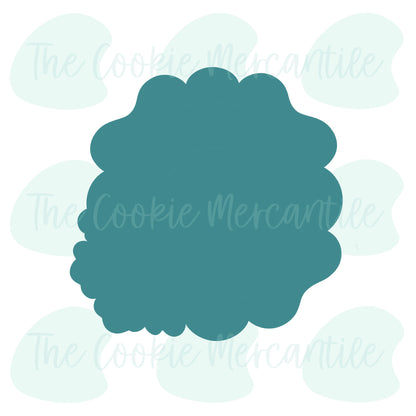 Little Boo Floral Frame - Cookie Cutter