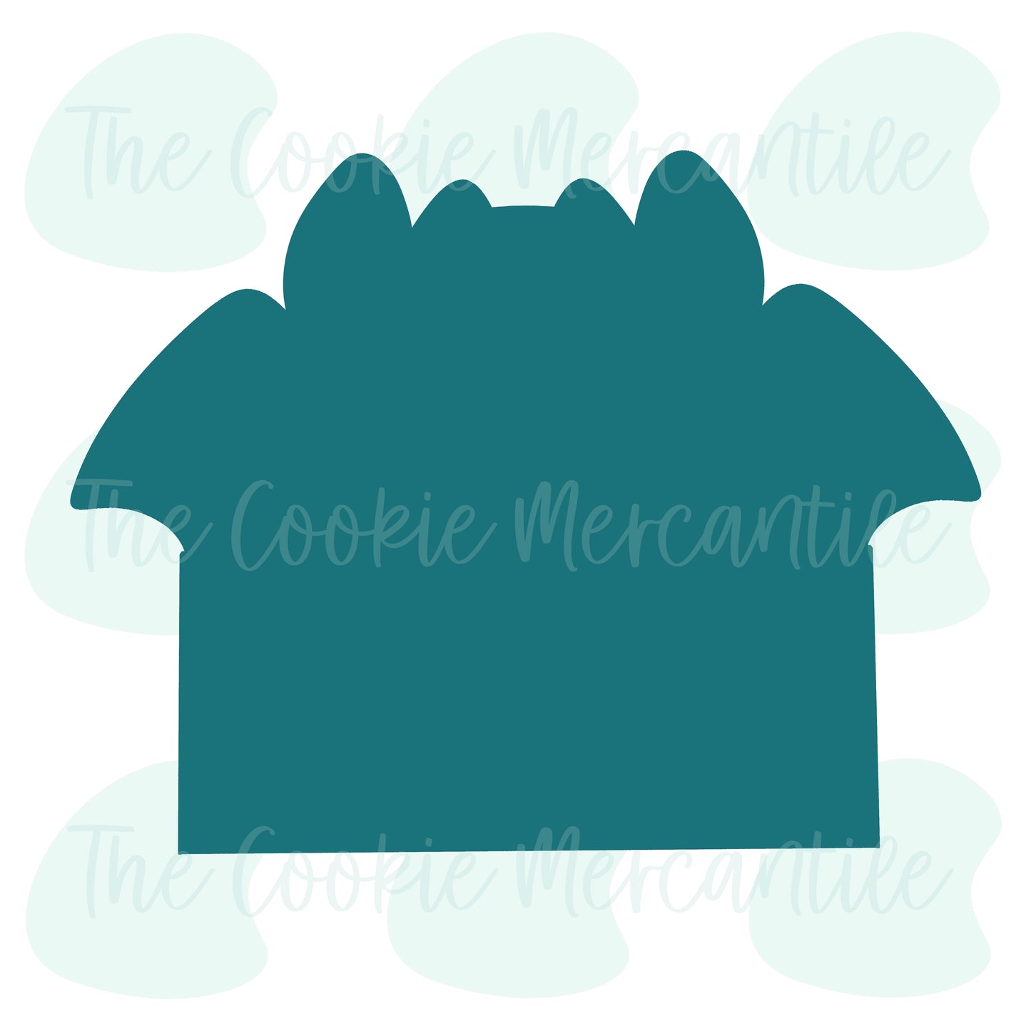 Dragon Name Plaque - Cookie Cutter