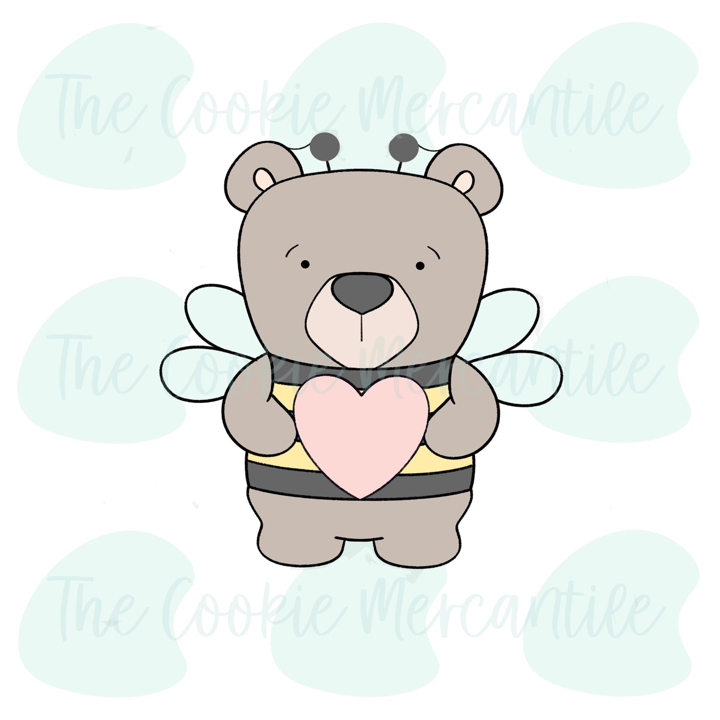 Bee Mine Bear Set - Cookie Cutter