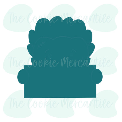 Frankenstein Name Plaque - Cookie Cutter