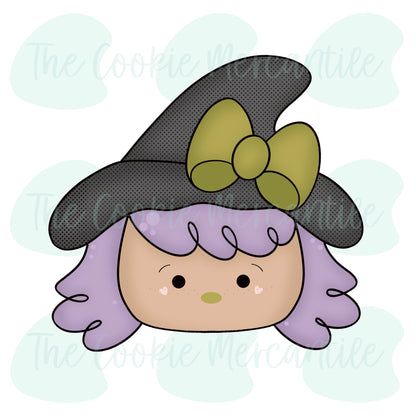 Witch Face - Cookie Cutter
