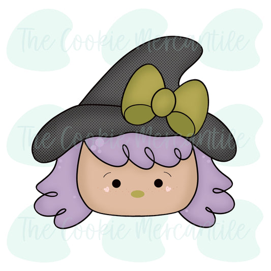 Witch Face - Cookie Cutter