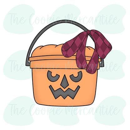 Coquette Trick or Treat Bucket - Cookie Cutter
