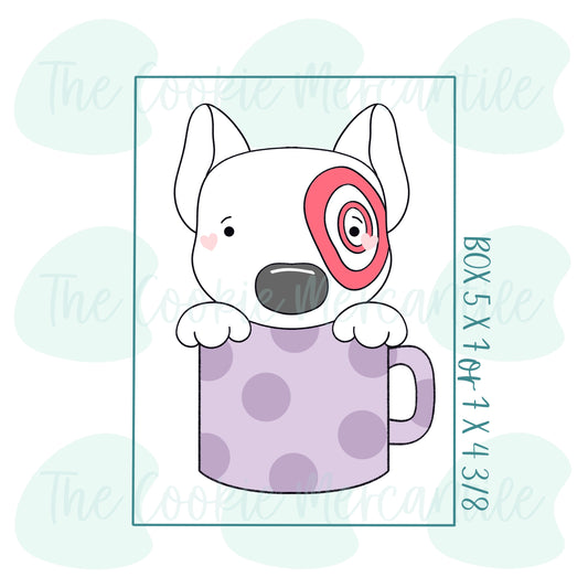 Shopping Dog Mug 2 Piece Set - Cookie Cutter