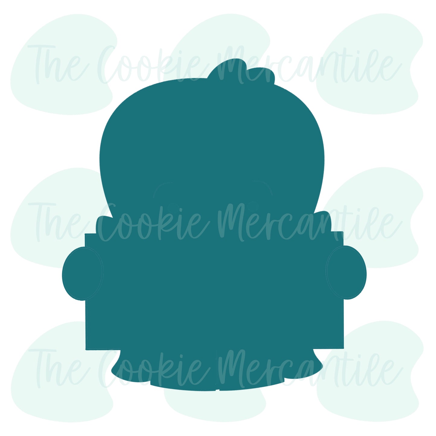 Dracula Name Plaque W/Feet - Cookie Cutter