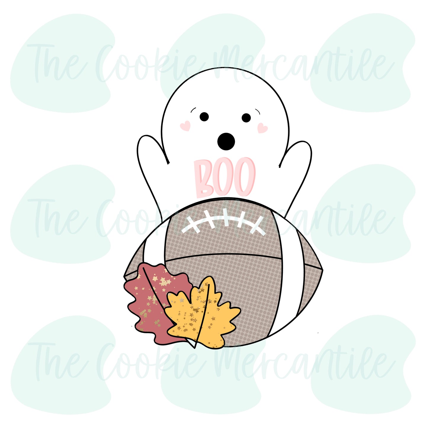 Ghost Football 2 Piece Set [2022] - Cookie Cutter