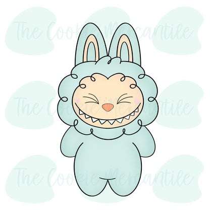 Fluffy Monster Full Body - Cookie Cutter