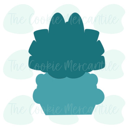Fluffy Monster Turkey Pie 2-Piece - Cookie Cutter