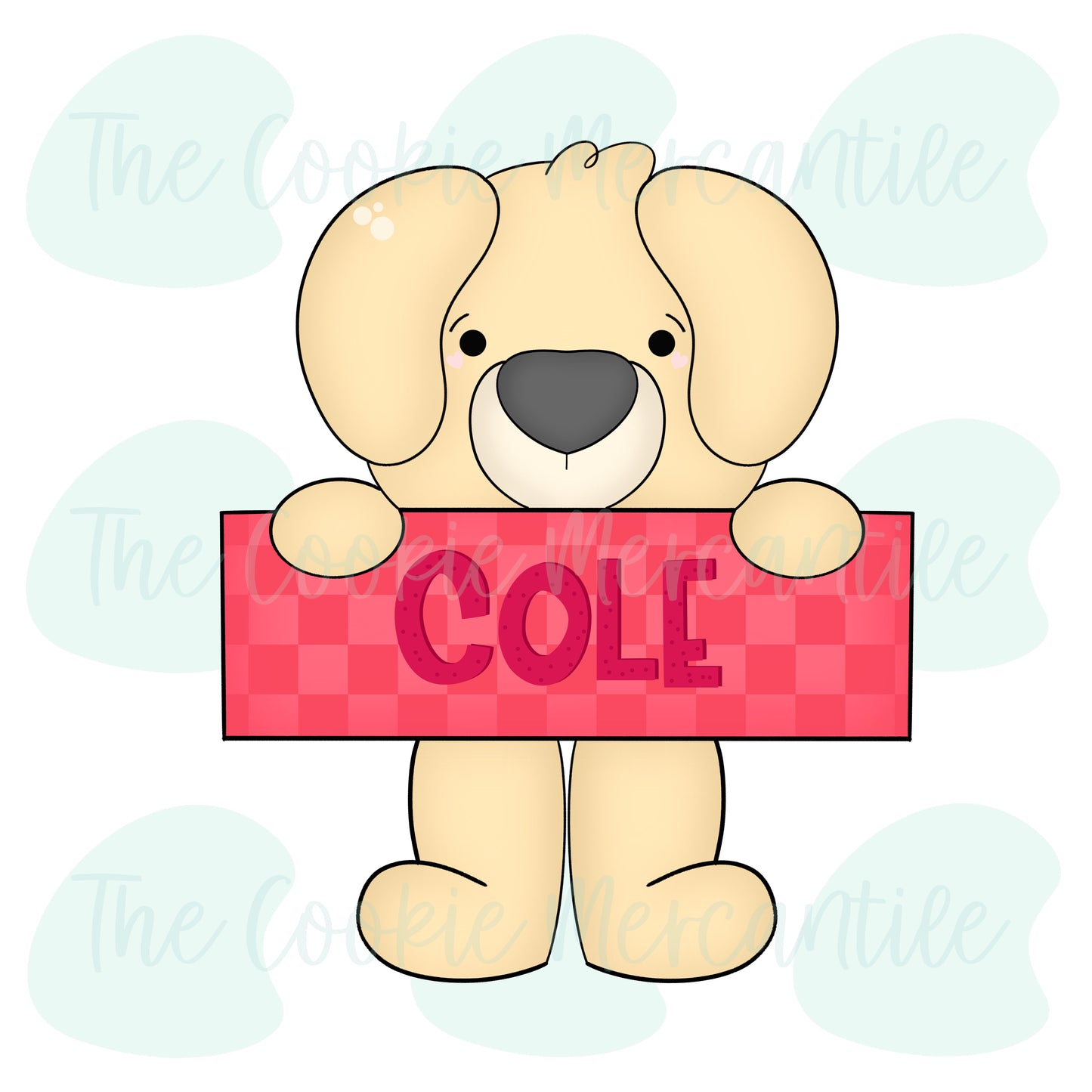 Puppy Plaque 2025 - Cookie Cutter