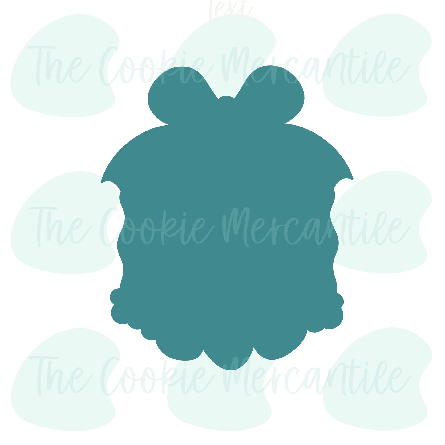 Strawberry Girly Plaque - Cookie Cutter