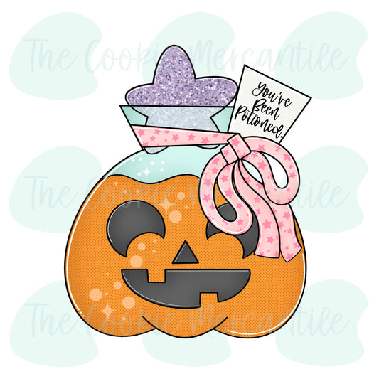 Pumpkin potion bottle 2025 - Cookie Cutter