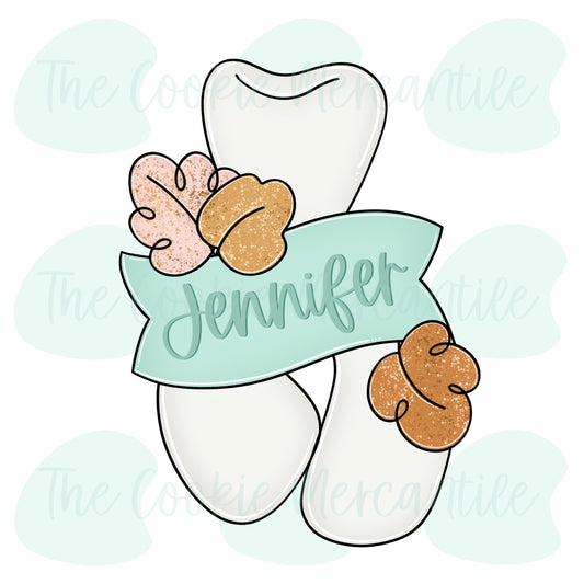 Fall Wishbone Plaque - Cookie Cutter