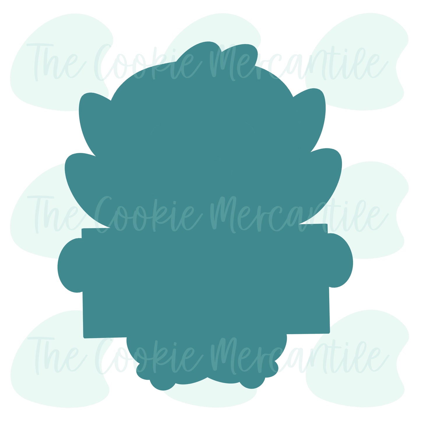 Turkey Plaque W/Feet 2025 - Cookie Cutter
