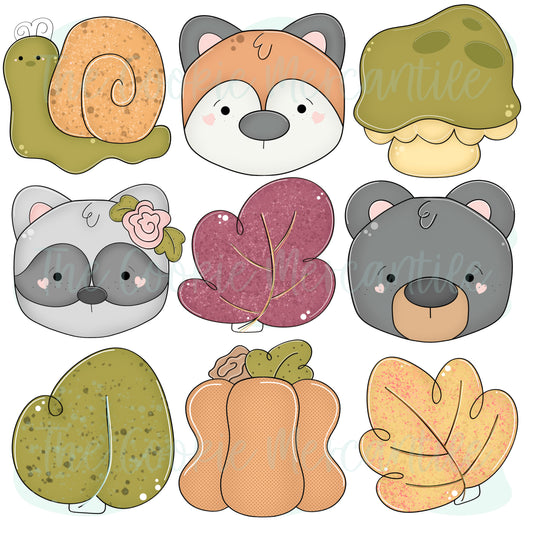 The Cozy Burrow 9 Piece Set - Cookie Cutters