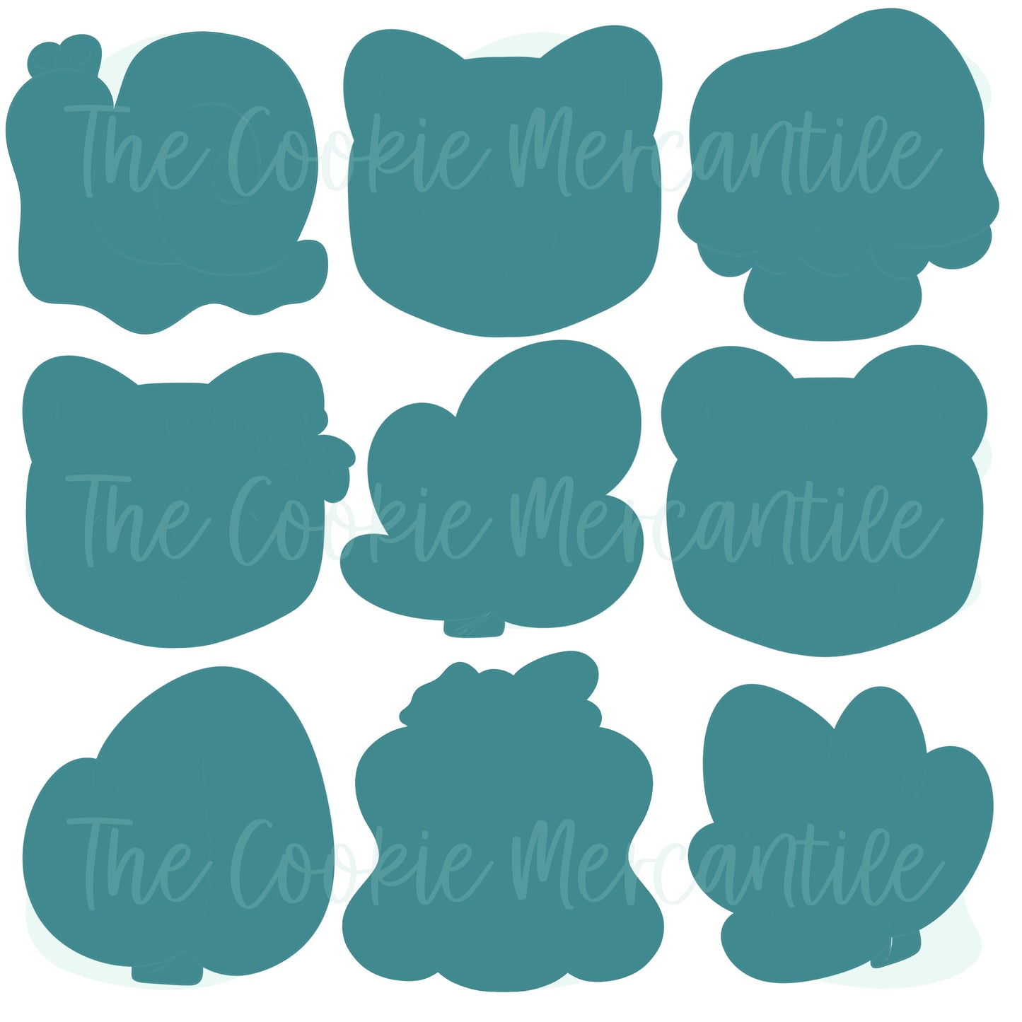 The Cozy Burrow 9 Piece Set - Cookie Cutters