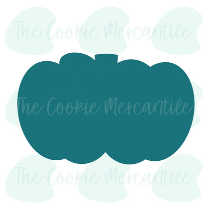 Squishy Pumpkin Plaque - Cookie Cutter