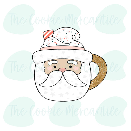 Santa Mug - Cookie Cutter