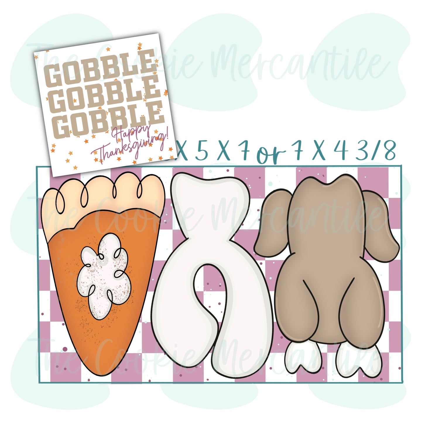 Thanksgiving Trio Set - Cookie Cutter