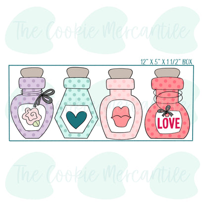 The Secret Ingredient Is Always Love [Love Potion Stick Set] - Cookie Cutter