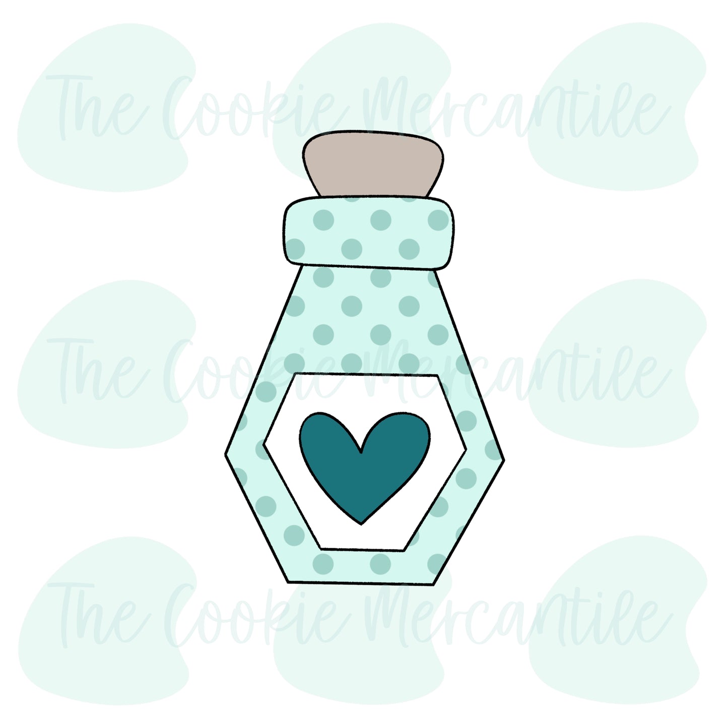 The Secret Ingredient Is Always Love [Love Potion Stick Set] - Cookie Cutter