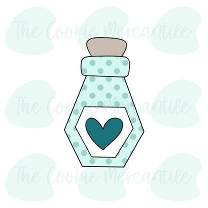 The Secret Ingredient Is Always Love [Love Potion Stick Set] - Cookie Cutter