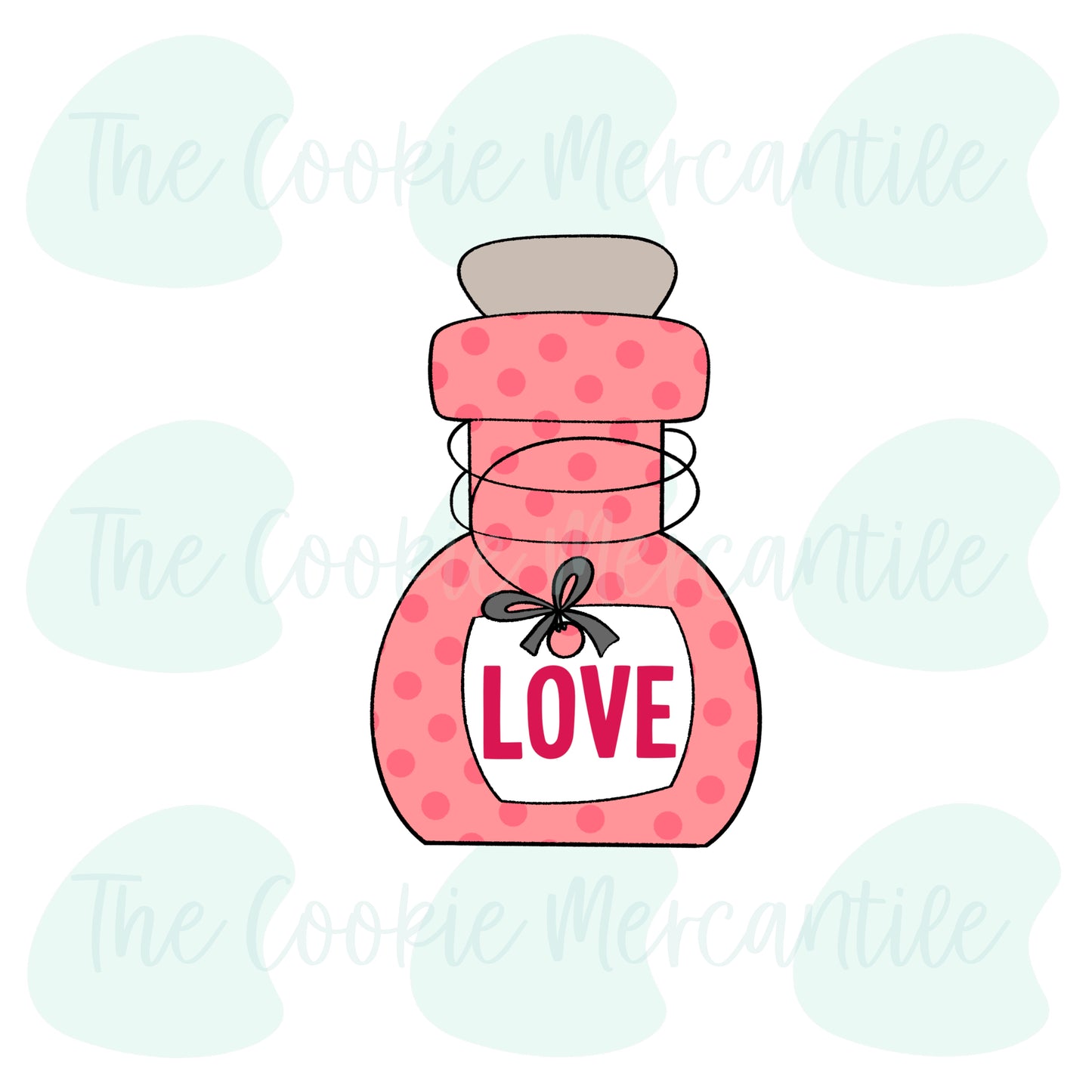 The Secret Ingredient Is Always Love [Love Potion Stick Set] - Cookie Cutter