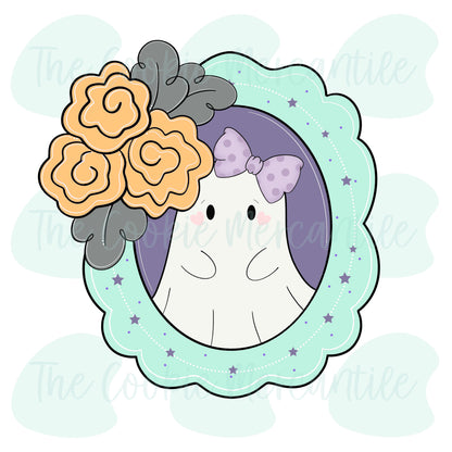Floral Sweet Ghoul Frame - Cookie Cutter