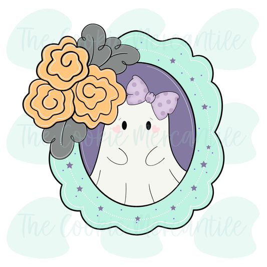 Floral Sweet Ghoul Frame - Cookie Cutter