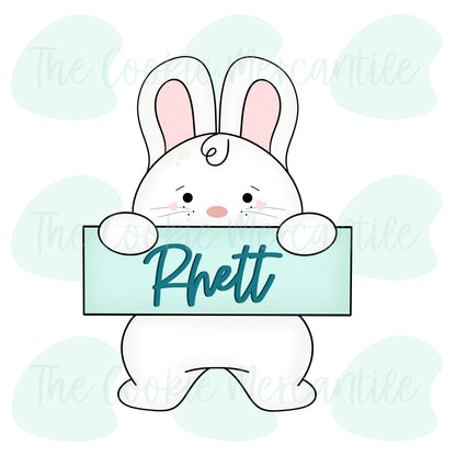 Bunny Plaque 2025 - Cookie Cutter
