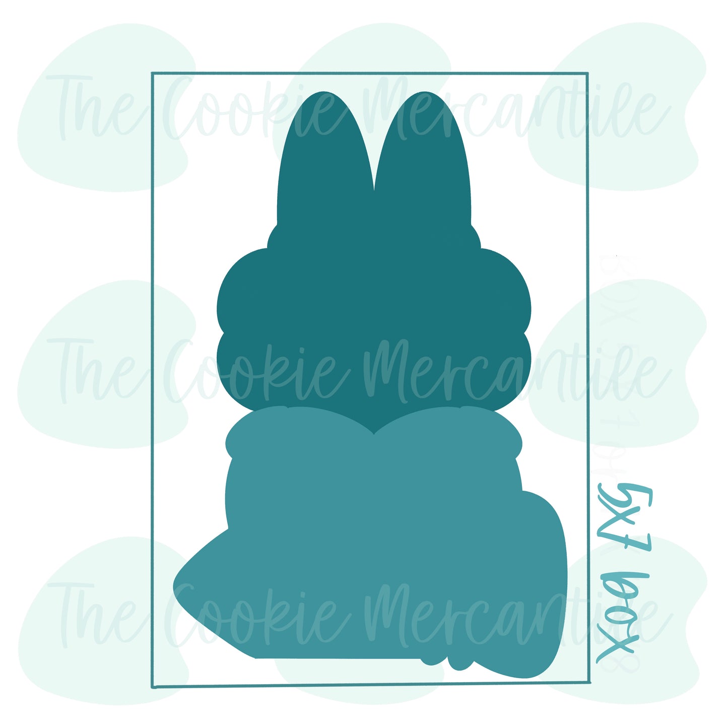 Fluffy Monster Apple/Heart Pencil 2-Piece - Cookie Cutter
