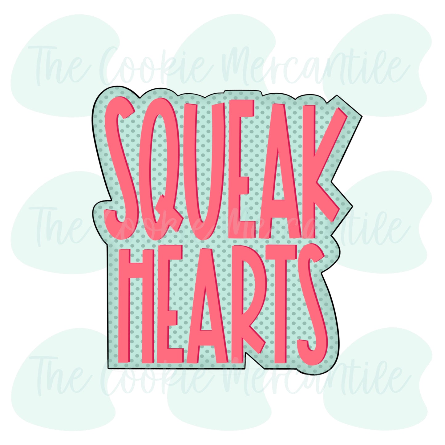 Squeak Hearts Set - Cookie Cutter