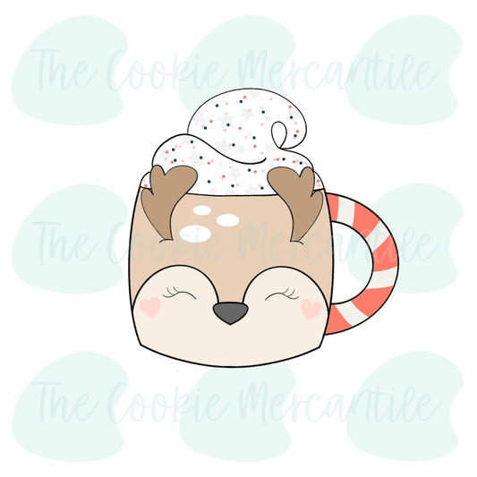 Reindeer Mug - Cookie Cutter