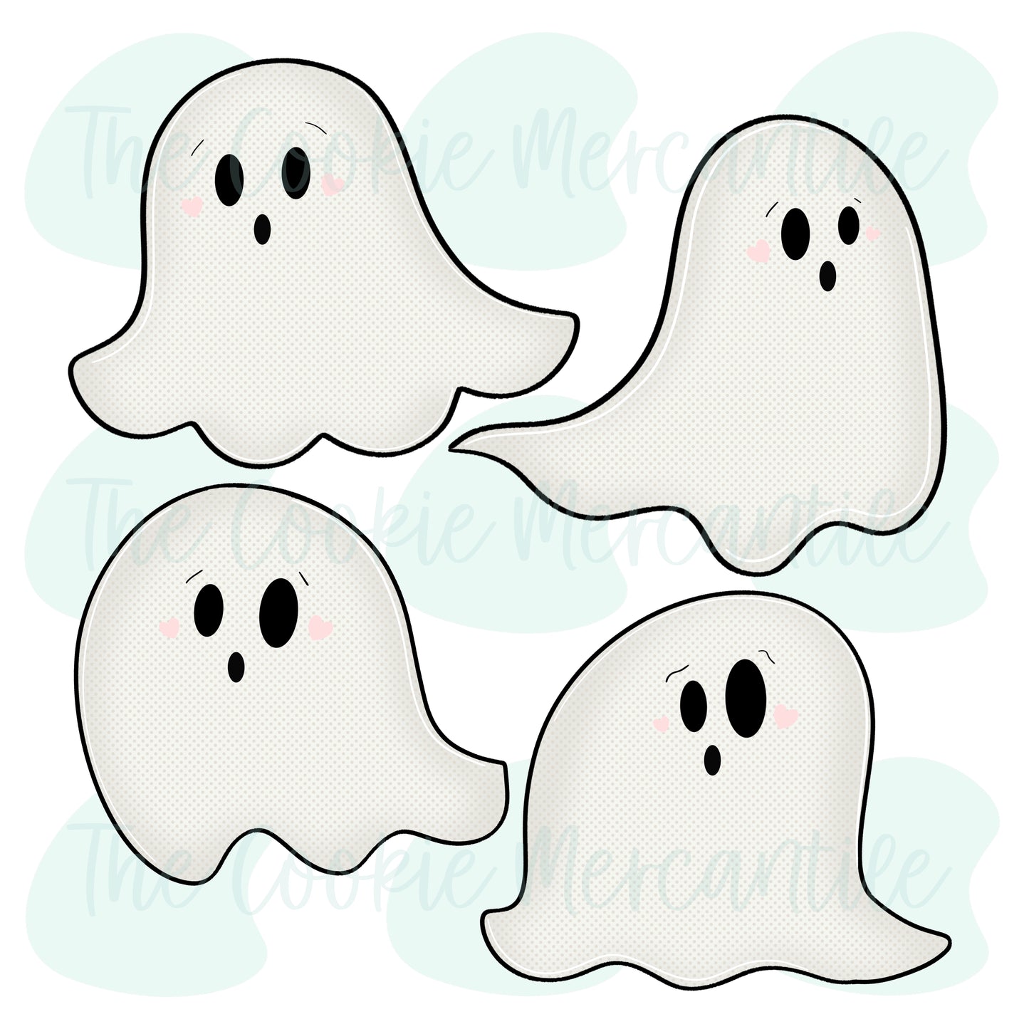 Spooky Ghost Set - Cookie Cutters