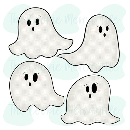 Spooky Ghost Set - Cookie Cutters
