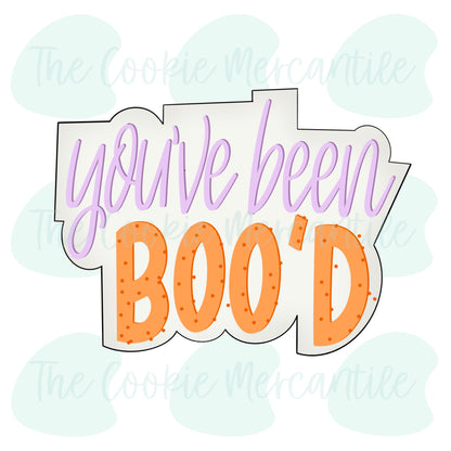 You've Been boo'd 2025 2-Piece - Cookie Cutter