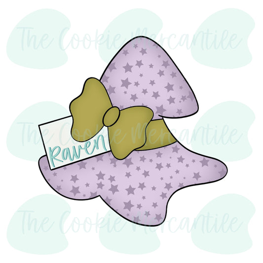 Witch Hat W/tag - Cookie Cutter