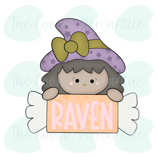 Witch Candy Plaque - Cookie Cutter