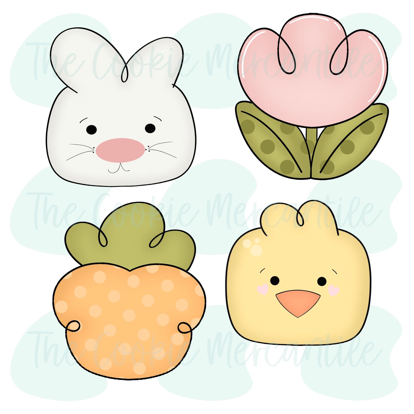Chunky Easter Set [2024] - Cookie Cutters