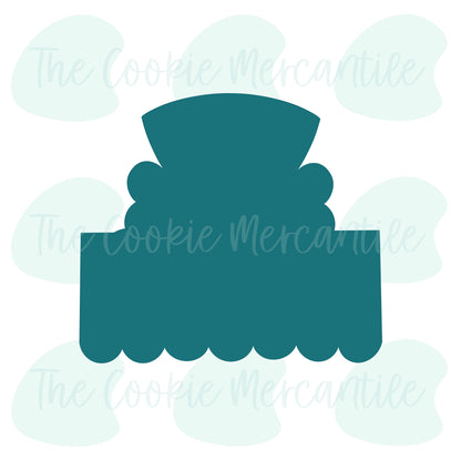 Nutcracker Scallop Plaque - Cookie Cutter