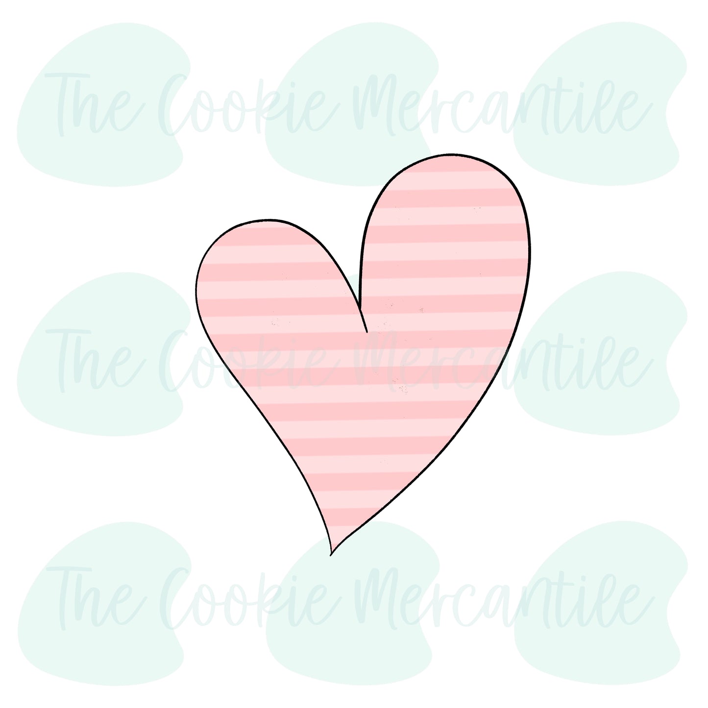 Funky Heart - Cookie Cutter