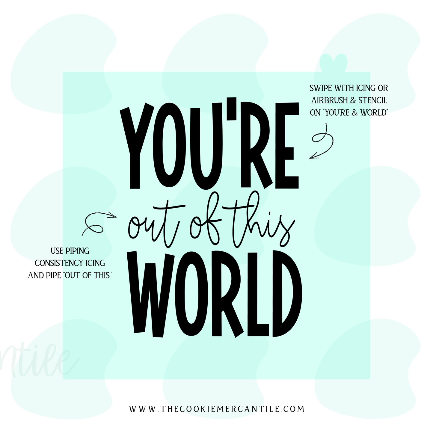 YOU'RE out of this WORLD 2026- STENCIL