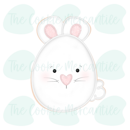 Bunny - You've been egged 2 Piece Set - Cookie Cutter