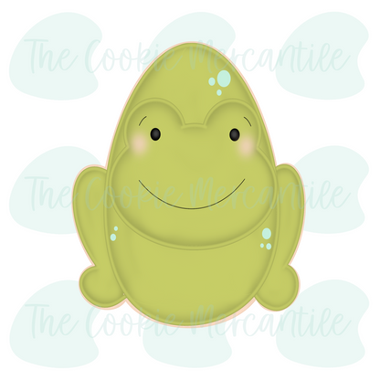 Frog - You've been egged 2 Piece Set - Cookie Cutter